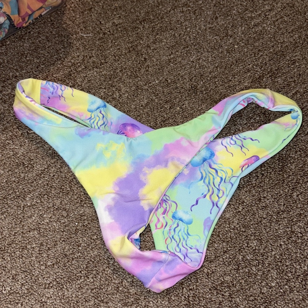Jellyfish tie dye Moana bikini v bottoms - Picture 2 of 2